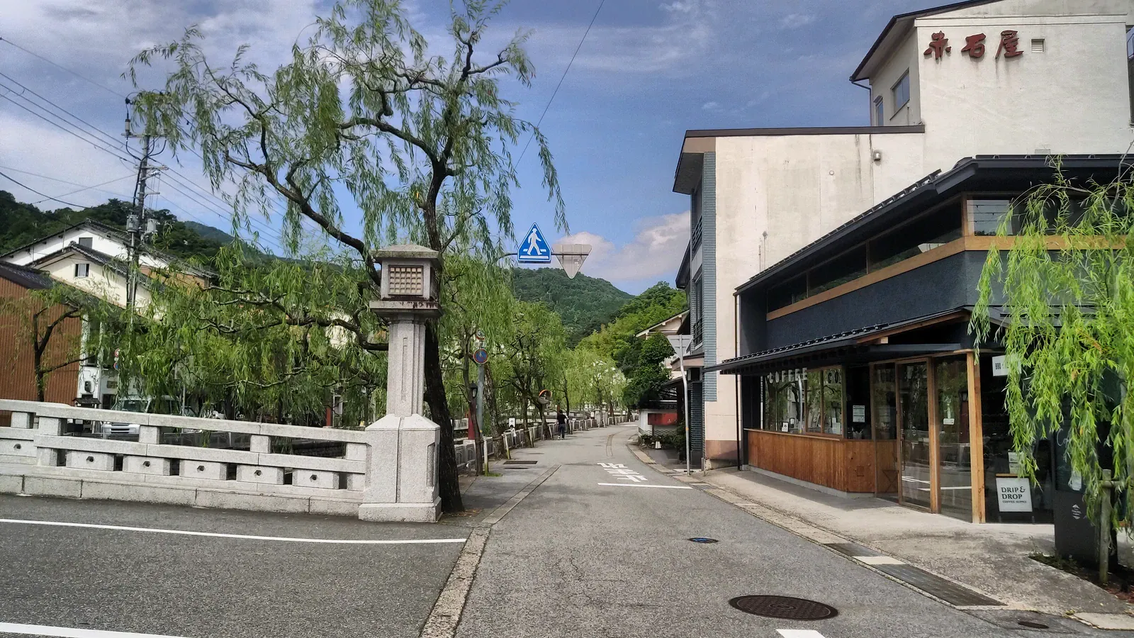 Kita-yanagi street in Kinosaki Onsen